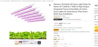 Monios-L [6-Pack] LED Grow Light Strips for Plants