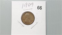 1909 Wheat Cent rd1066