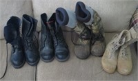 4 Pairs Of Boots As Seen Worn