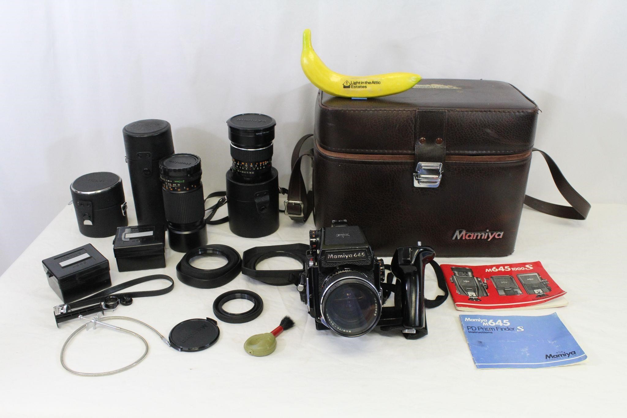 Mamiya M645 1000S Camera, Lenses & Accessories