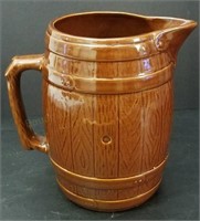 8" Stoneware Barrel Pitcher