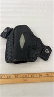 Custom Leather Gun Holster for Left Hand