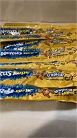 LOT OF 10 NERDS ROPE TROPICAL  .92 OZ EACH