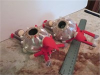 Pair Elf Candle Holders