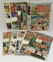 (J) Marvel Comics Conan assorted issues.