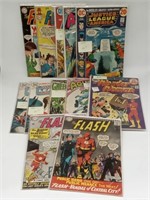 (J) DC Comics including The flash, Wonder Woman