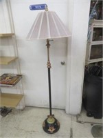 ORNATE FRENCH STYLE FLOOR LAMP 66"T