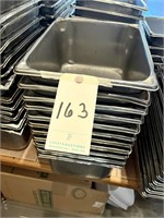 *LOT*(11)S/S HALF-SIZE 6" FOOD PANS