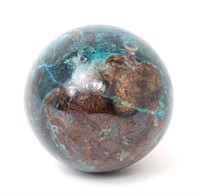 Lovely Chrysocolla Polished Sphere