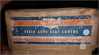 Sedan 4 door fiber auto seat covers by Allstate,