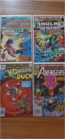 (4) Early Marvel Comics