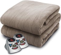 BIDDEFORD BLANKETS Micro Plush Electric Heated