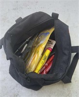 Tool Pouch including Scissors, Sharpies, and