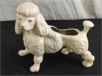 Vintage Poodle Planter