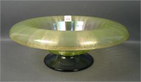 N'Wood Topaz/ Black Base # 678 Optic Console Bowl