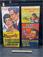 2 movie posters appear to be vintage