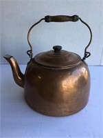 Antique Pilgrimware Two Rivers WIs Copper Kettle