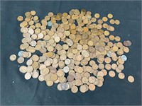 Lot of Old US Pennies