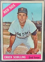 1966 Topps Chuck Schilling #6 Boston Red Sox