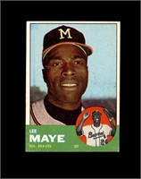 1963 Topps #109 Lee Maye EX to EX-MT+