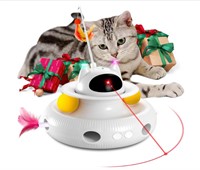 JIMUPARK 4-in-1 Laser Cat Toys Smart Interactive