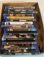 Box of Blu-ray Discs as shown