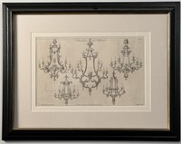 Nicely Framed Thomas Chippendale  Engraving