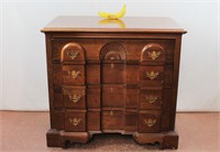 Broyhill Small Carved Shell Chest of Drawers