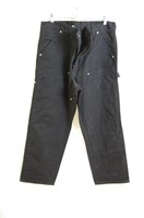 Black Carhartt Reinforced Work Jeans- Size 38x30