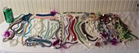 Lot of Colorful Beads on Strings - Great Crafty