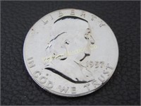 Franklin 1957 Silver Half Dollar Proof