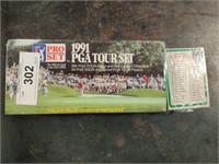 1981 and 91 PGA Tour trading card sets