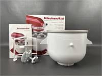 KitchenAid Ice Cream Maker KICA0WH NIB