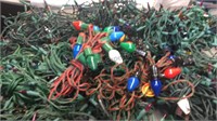 Large Lot of colored Christmas lights
