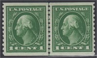 US Stamps #443 Mint Pair with PF Certificate