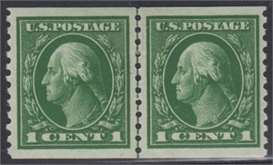 US Stamps #443 Mint Pair with PF Certificate