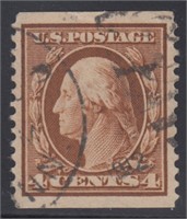 US Stamps #354 Used with PF Certificate stating