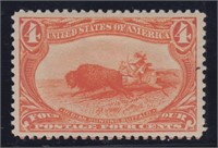 US Stamps #287 Mint with PF Certificate stating