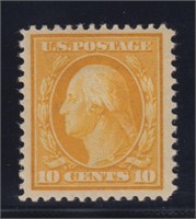 US Stamps #338 Mint with PF Certificate stating