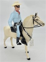 1950s-60s Hartland Lone Ranger Plastic Statue Toy