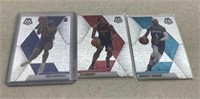 (3) Panini 2019- 2020 Mosaic Basketball Cards