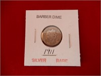 1911 BARBER DIME- SILVER