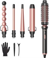 110$-Wavytalk 5 in 1 Curling Iron,Curling Wand Set