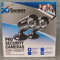 (2) Pro Security Cameras