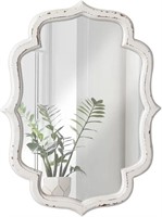 Sintosin Vintage Scalloped Wall Mirror