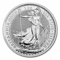 2023 Great Britain 1 Oz Silver Britannia Bu