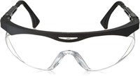 Uvex S1900X Skyper Safety Glasses, Black Frame/Cle