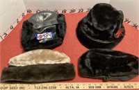 Vintage men's winter hats