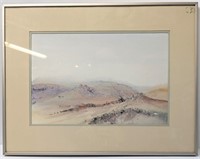 Framed Watercolour Painting