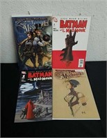 4 DC comic Batman and lady mechanika comics